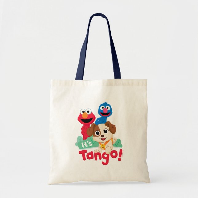 Tote Bag Sesame Street | C'est Tango avec Elmo et Grover (Devant)