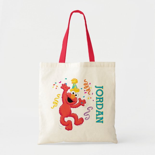 Tote Bag Sesame Street | Elmo Rainbow Birthday (Devant)