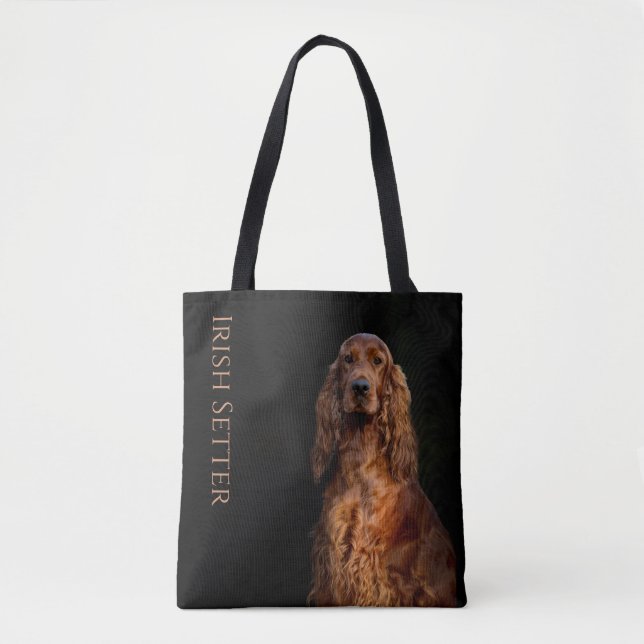 Tote Bag Setter irlandais Fourre-tout (Devant)