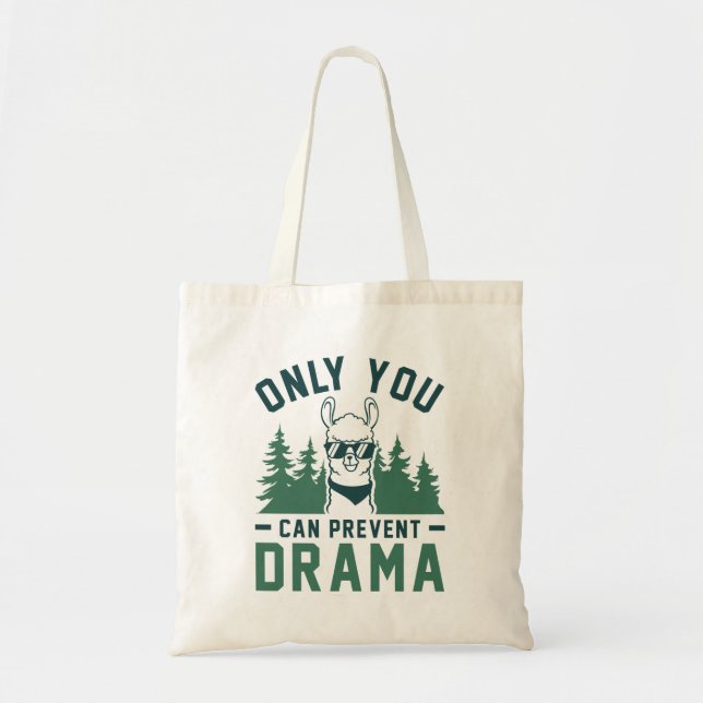 Tote Bag Seule la prévention du drame (Devant)