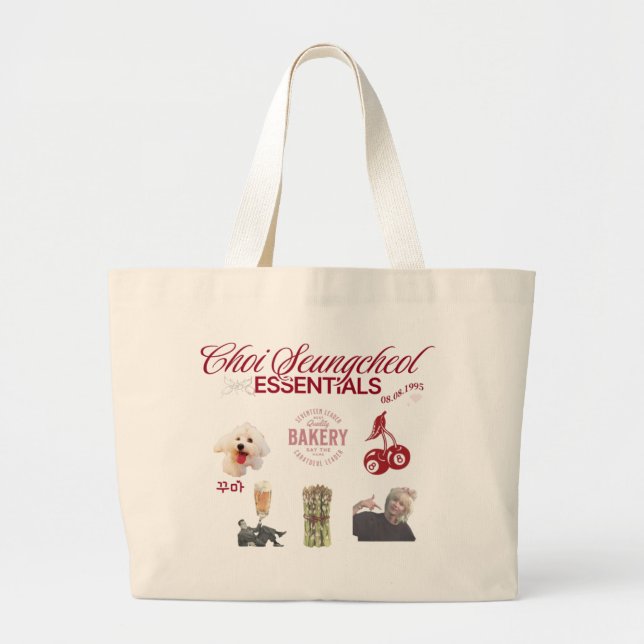 Tote Bag Seventeen Scoups - Kpop merch (Devant)