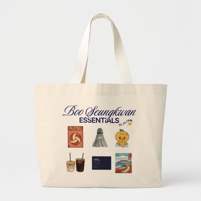 Tote Bag Seventeen Seungkwan - Kpop merch (Devant)