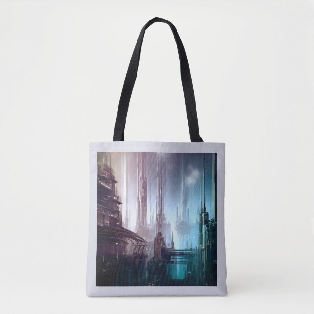 Tote Bag SF Futuristic City 2 (Devant)