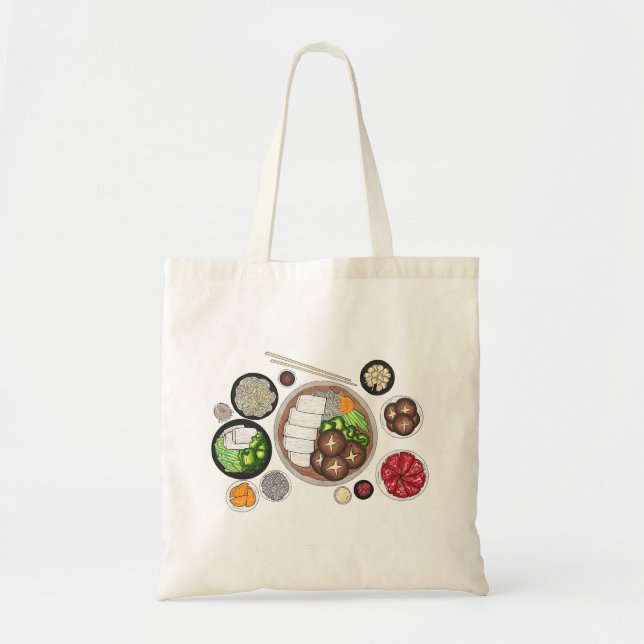 Tote Bag Shabu-Shabu Japon Cuisine japonaise Cuisine japona (Devant)