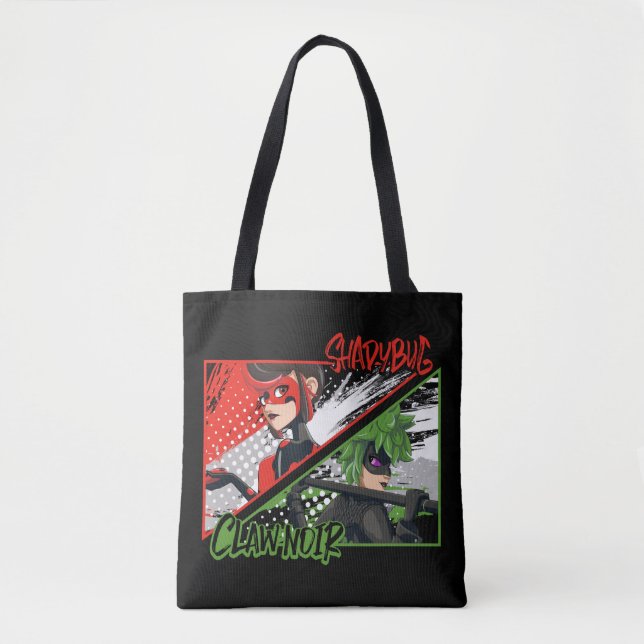 Tote Bag Shadybug et Noir glacé (Devant)