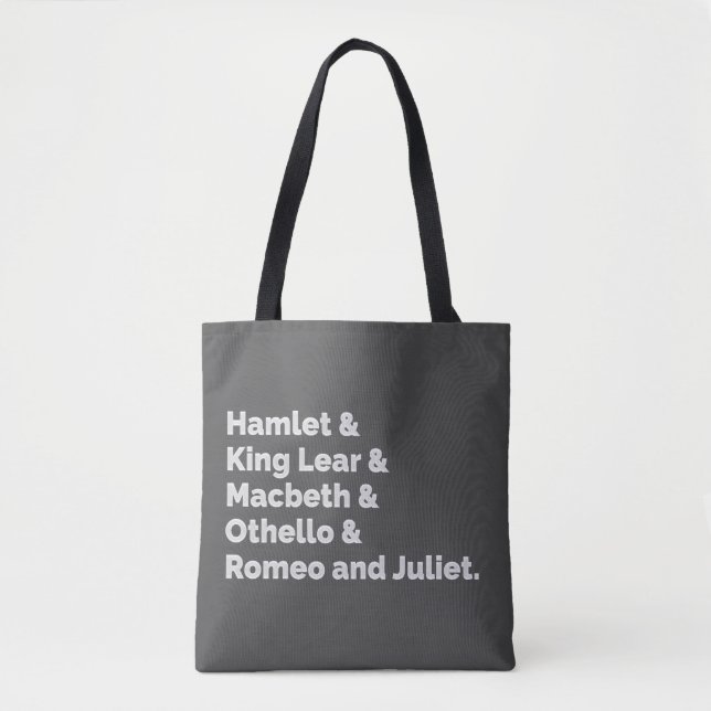 Tote Bag Shakespeare (Devant)