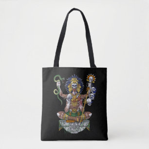 Tote Bag Shaman, guerrier aztèque