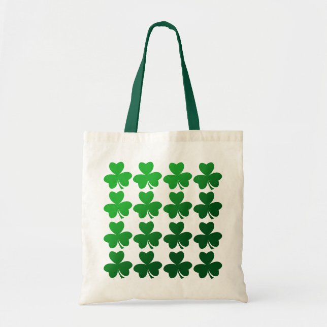 Tote Bag Shamrocks (Devant)
