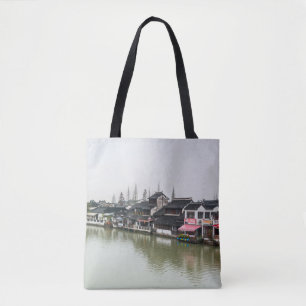 Tote Bag Shanghai, Chine, 30 mars 2017, Bui historique en b