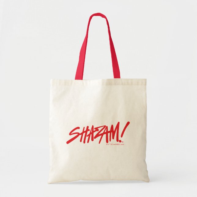 Tote Bag SHAZAM ! Furie des dieux | Logo Red Marker (Devant)