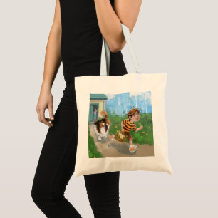 Tote Bag Sheldon et Davie Adventure