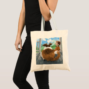 Tote Bag Sheldon et Davie Relaxing