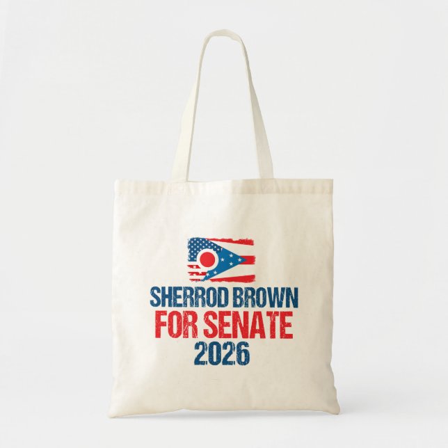 Tote Bag Sherrod Brown for Senate 2026 Election (Devant)