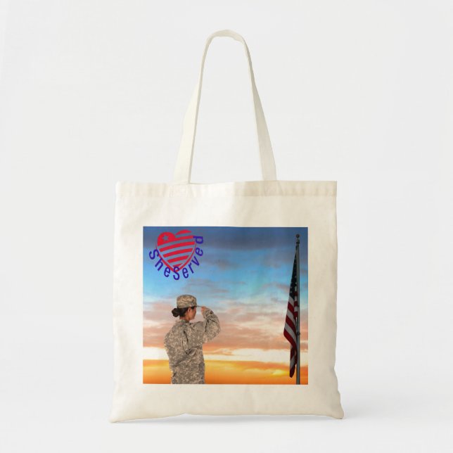 Tote Bag SheServed petit Fourre-tout (Devant)