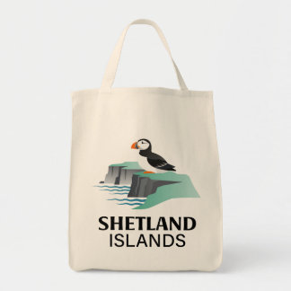 Tote Bag Shetland Islands Scotland United Kingdom
