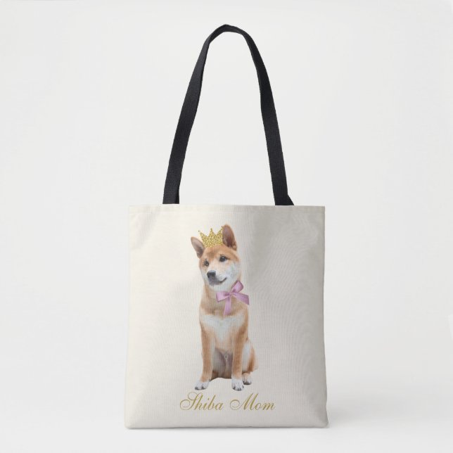Tote Bag Shiba Maman (Devant)