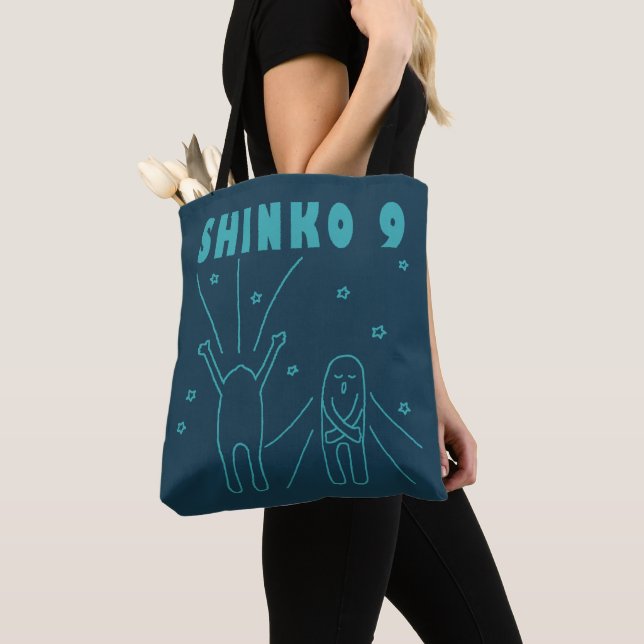 Tote Bag "Shinko 9" Respiration profonde (De près)
