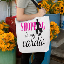 Shopping Est Mon Cardio Graphic Print (v1)