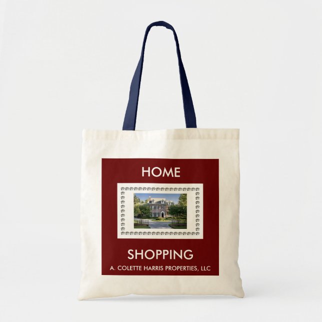 Tote Bag Shopping Fourre-tout- Design 1 (Devant)