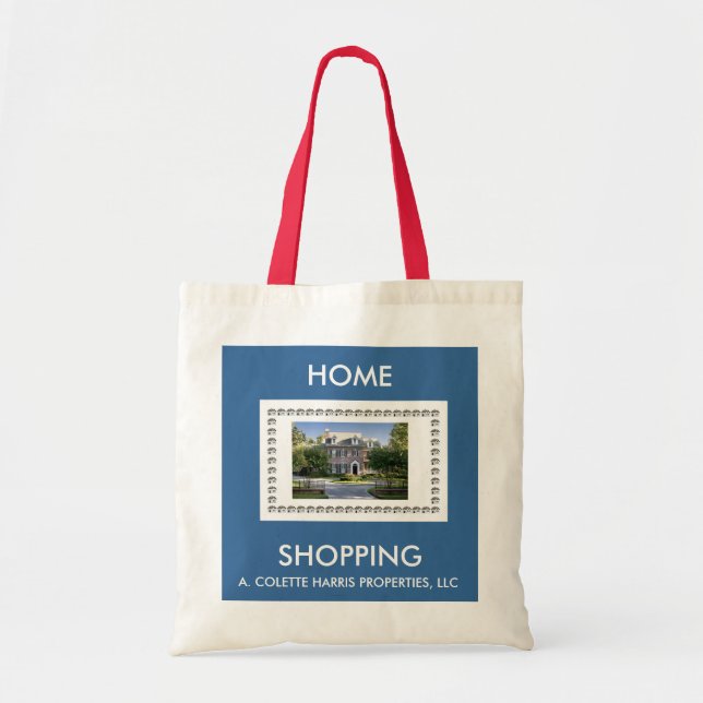 Tote Bag Shopping Fourre-tout- Design 2 (Devant)