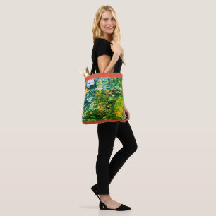 Tote Bag Shoulder Fourre-tout "Green Meadow"