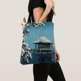 Tote Bag Showa Era, hiver par Tsuchiya Koitsu
