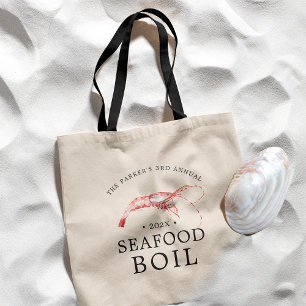 Tote Bag Shrimp/Seafood Boil Seafood Themed Party