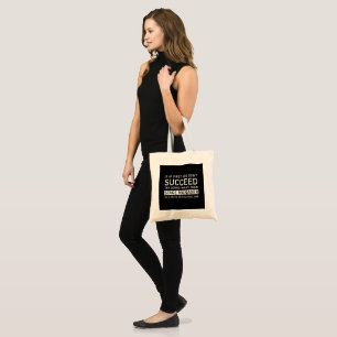 Tote Bag Si au début vous ne réussissez pas -Funny Stage