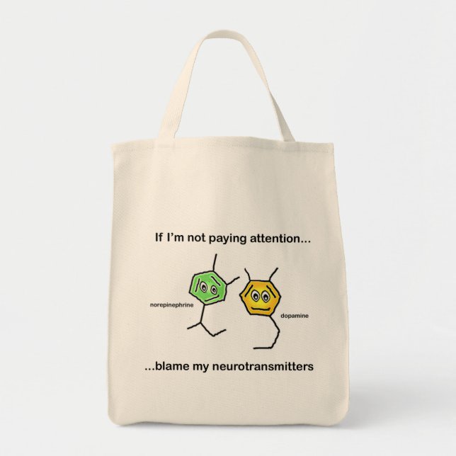 Tote Bag Si je ne fais pas attention... (Devant)