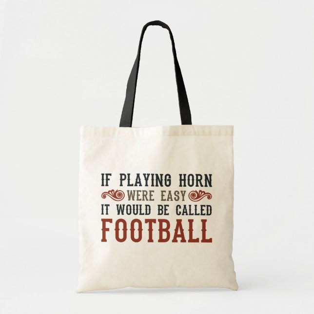 Tote Bag Si Jouer Corn Était Facile (Devant)