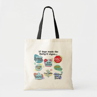 Tote Bag Si les chiens faits rassemblent des signes
