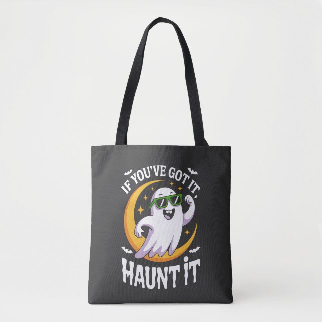 Tote Bag Si Vous L'avez, Hanter Le Lunettes De Soleil De Fa (Devant)