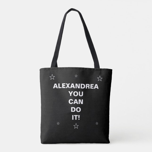 Tote Bag Si Vous Pouvez Rêver, Vous Pouvez Commencer À Pers (Dos)