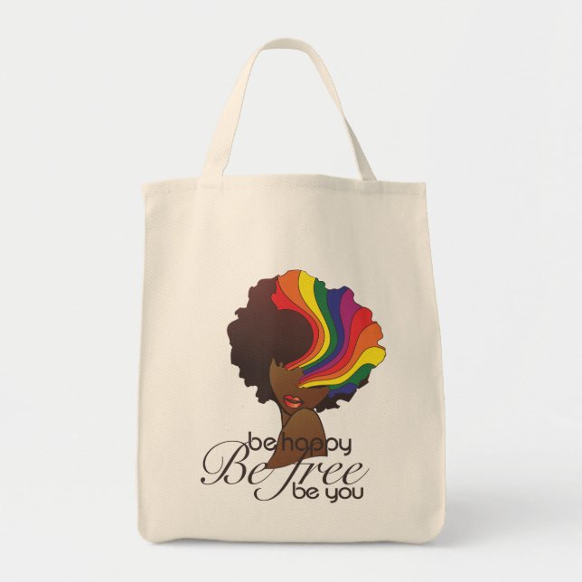 Tote Bag Sien et sien soient Fourre-tout heureux (Devant)