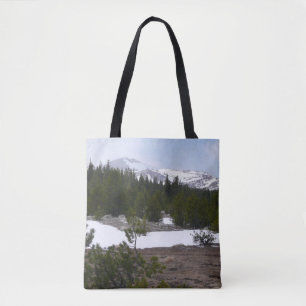 Tote Bag Sierra Nevada Montagnes et neige à Yosemite