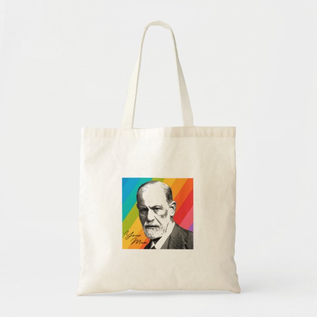 Tote Bag Sigmund Freud - Votre maman (Devant)