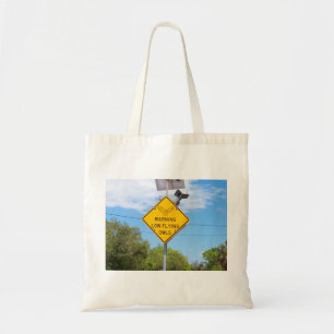 Tote Bag Signal Avertissement Petite Chouette Volante