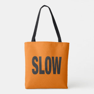 Tote Bag Signal de prudence lent