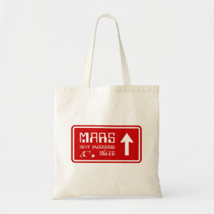 Tote Bag Signal routier de Mars