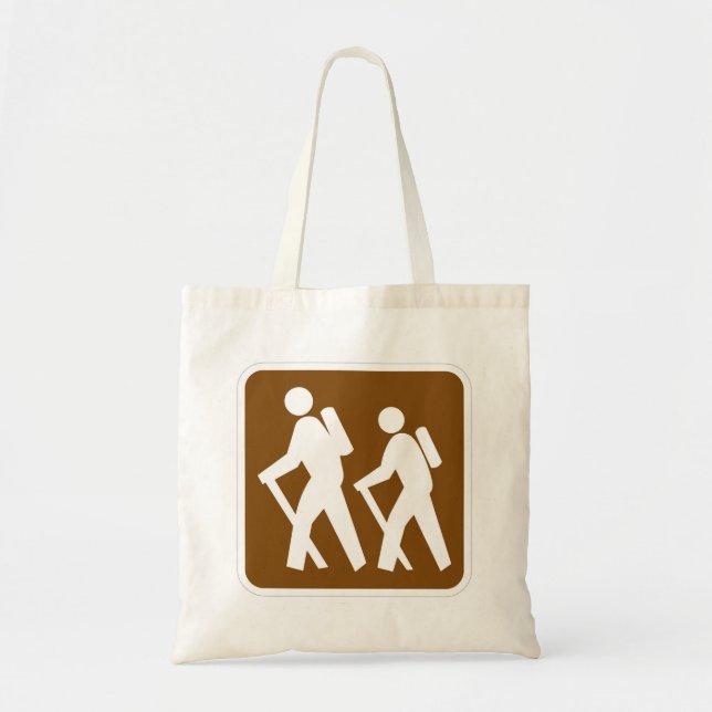 Tote Bag Signe de Randonnée classique très amusant (Devant)