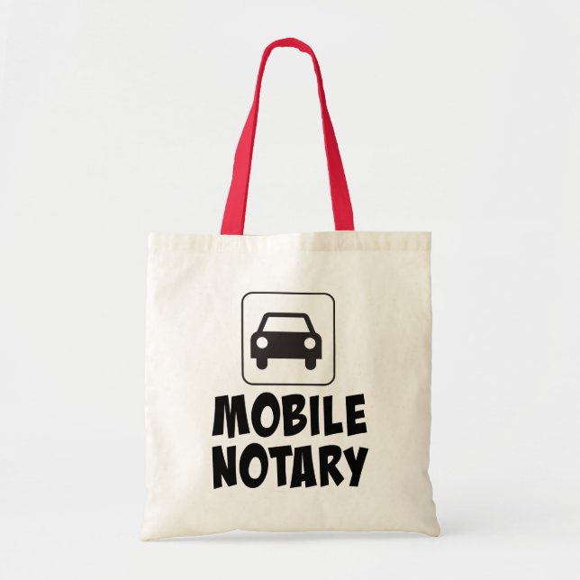Tote Bag Signe mobile de voiture de notaire (Devant)