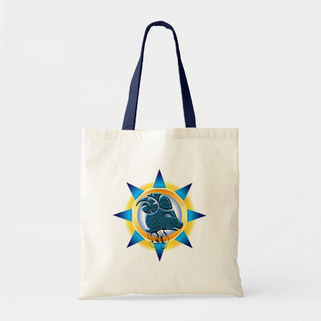 Tote Bag SIGNE Zodiac Baies Design Cadeau (Devant)