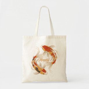 Tote Bag Signification – Carpe Koï Symbole de Croissance, d