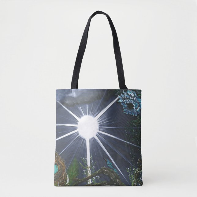 Tote Bag Silence de l'Espace Sacré (Devant)