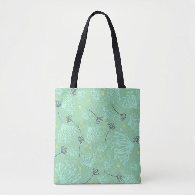 Tote Bag Silhouette Dandelion (Devant)
