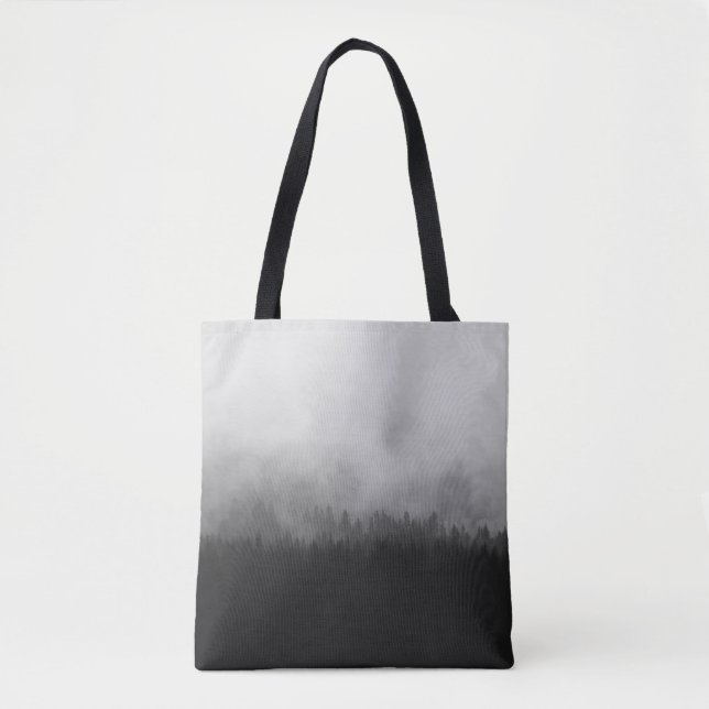 TOTE BAG SILHOUETTE D'ARBRES AUX BÊTES (Devant)