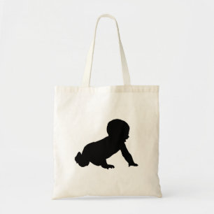 Tote Bag Silhouette de bébé