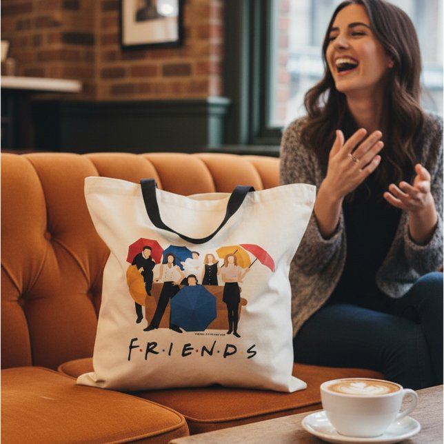 Tote Bag Silhouette de caractères FRIENDS™ (Créateur téléchargé)