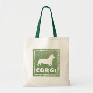 Tote Bag Silhouette de corgi de Gallois de Pembroke