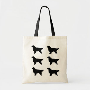 Tote Bag Silhouette de golden retriever